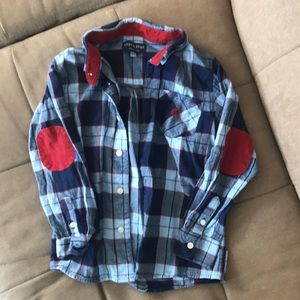 Long sleeve button Down with elbow patches